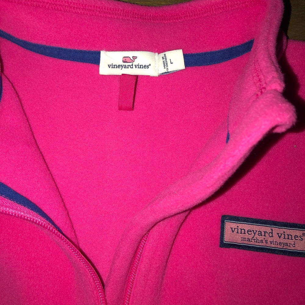zip up fleece.
